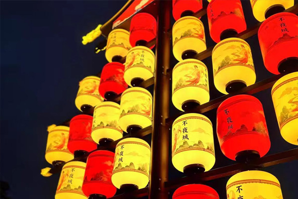 不夜城文旅灯笼